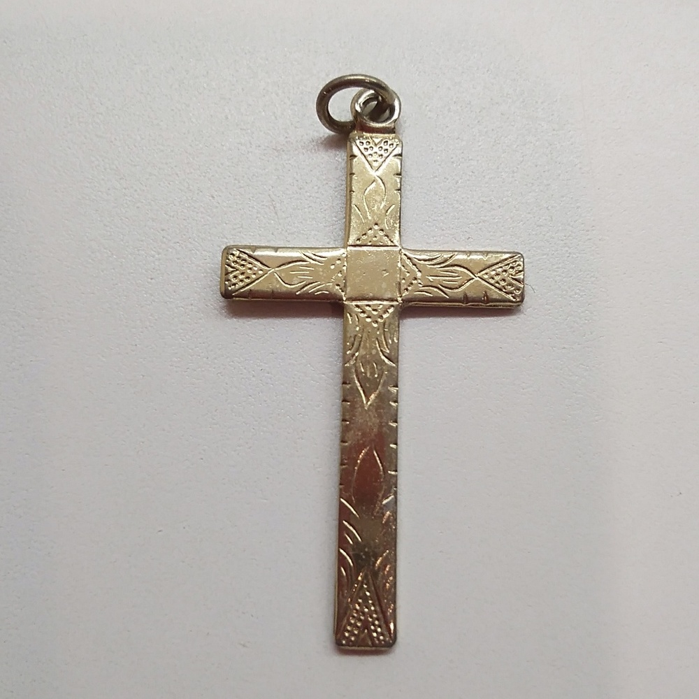 Gold Cross Pendant